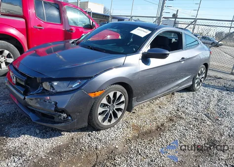 2019 Honda Civic Sport z USA, uszkodzony, nr VIN 2HGFC4B86KH307880